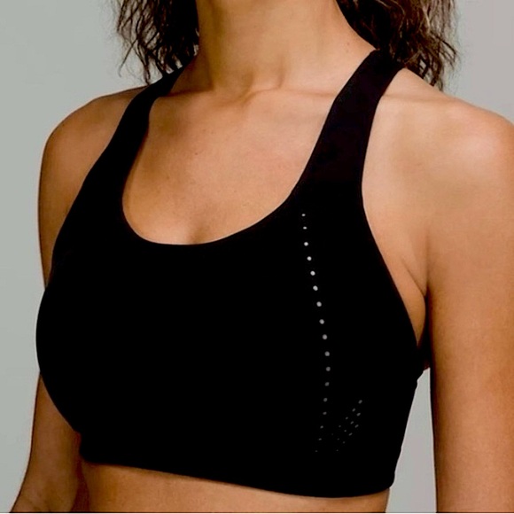 NWT Lululemon AirSupport Bra *High Support, C-DDD Cups Black - Picture 5 of 6